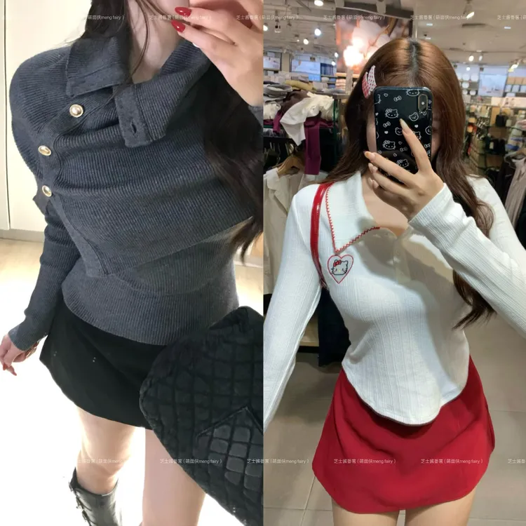 MengFairy现货【沁柔一夏 半裙】韩版时尚百搭显瘦通勤半身裙 2994M