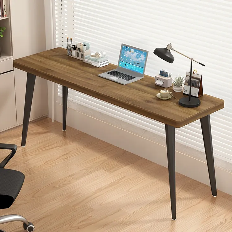 实木书桌长条桌学习桌家用卧室阳台桌子工作台靠墙简易办公电脑桌