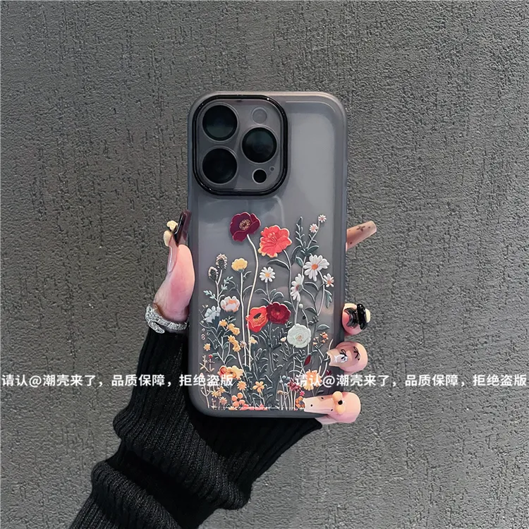 金属镜框适用苹果17/iPhone/华为荣耀/OPPO/VIVO/小米手机壳防摔