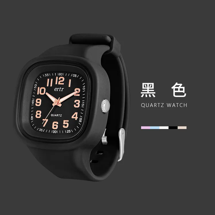 青少年手表男款初高中学生电子静音高考中考防水夜光考试专用表女