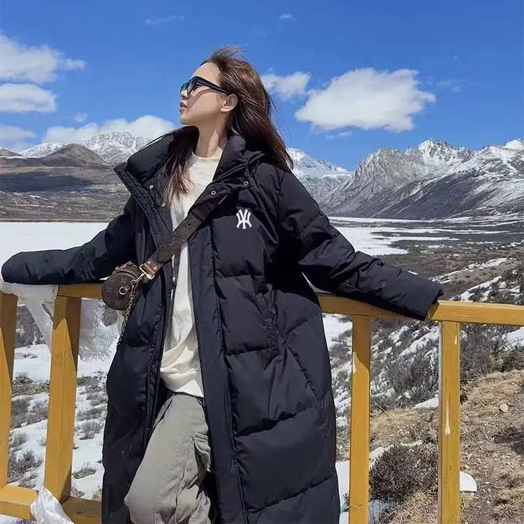 【三折专区】官方正版2025年冬季新款羽绒服长款保暖过膝加厚外套女