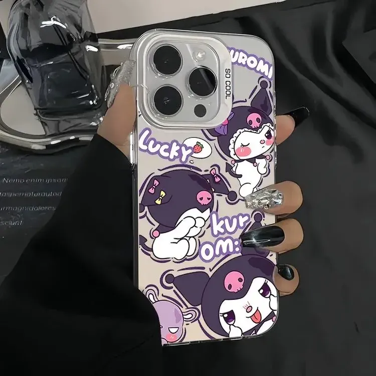 库洛米适用苹果15卡通14iPhone13华为11PROMAX16防摔12手机壳XRXs