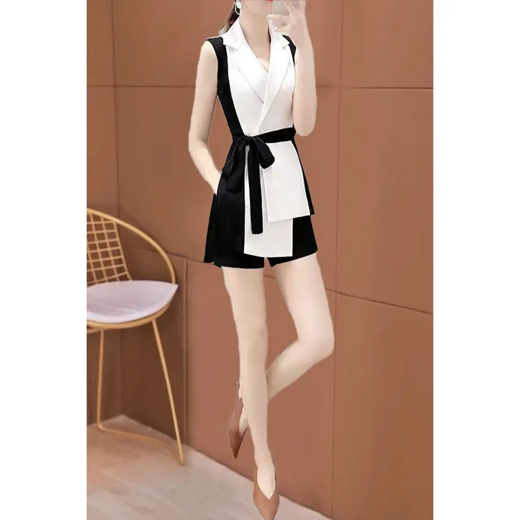 洋气西服套装女2025夏季新款韩版时尚西装短裤气质两件套