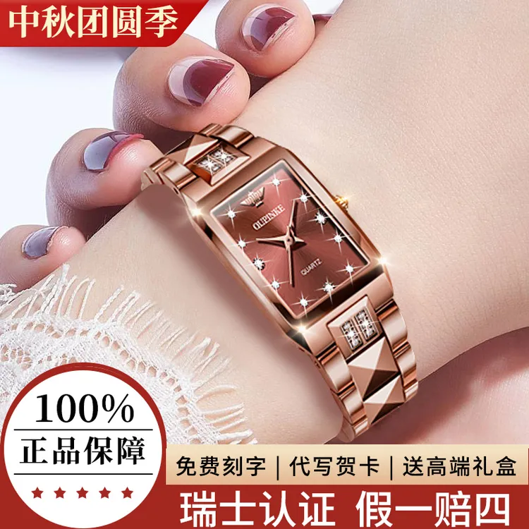2025新款瑞士进口女士手表女机械表品牌名表简约气质女表石英女表
