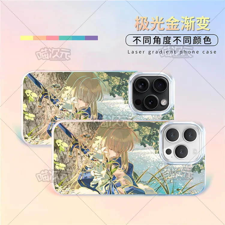 saber适用苹果华为vivo一加oppoiPhone小米二次元优选材质手机壳