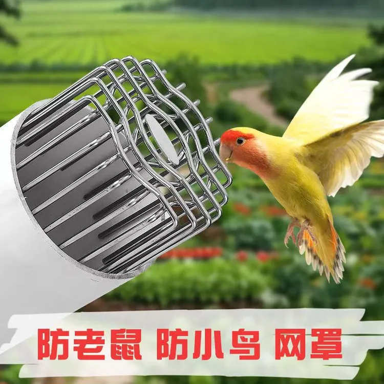 不锈钢快装通风口排气管排烟管浴霸洞口防护网卫生间管道防堵网