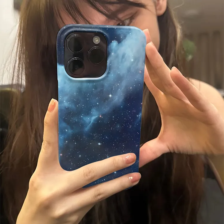 【梦幻星空】小众苹果16手机壳iPhone15promax菲林14硬13保护套男12