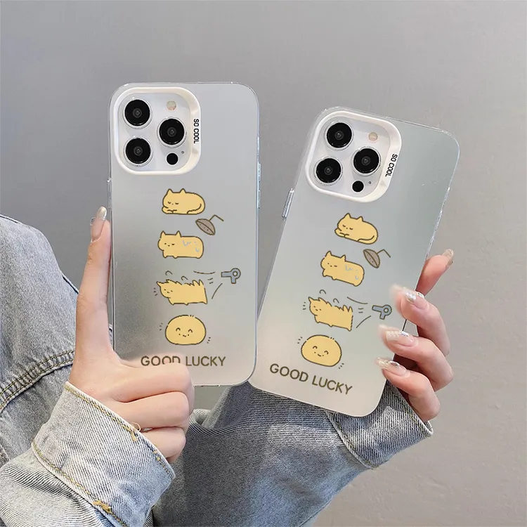 猫咪适用苹果17/华为mate70/小米15/oppo/vivo防摔网红情侣手机壳