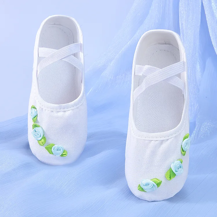 成人幼儿形体考级软底芭蕾中国舞练功猫爪跳舞鞋