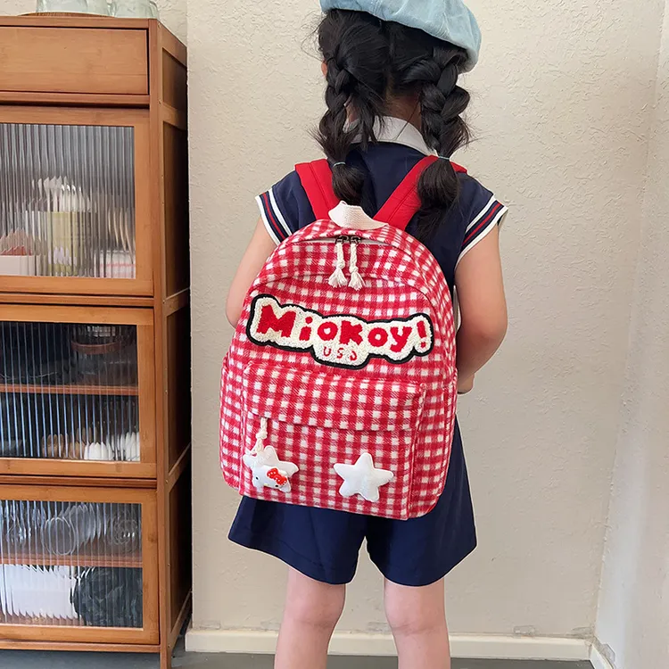 新款儿童书包卡通时尚幼儿园女学生书包可爱猫咪大容量双肩包百搭
