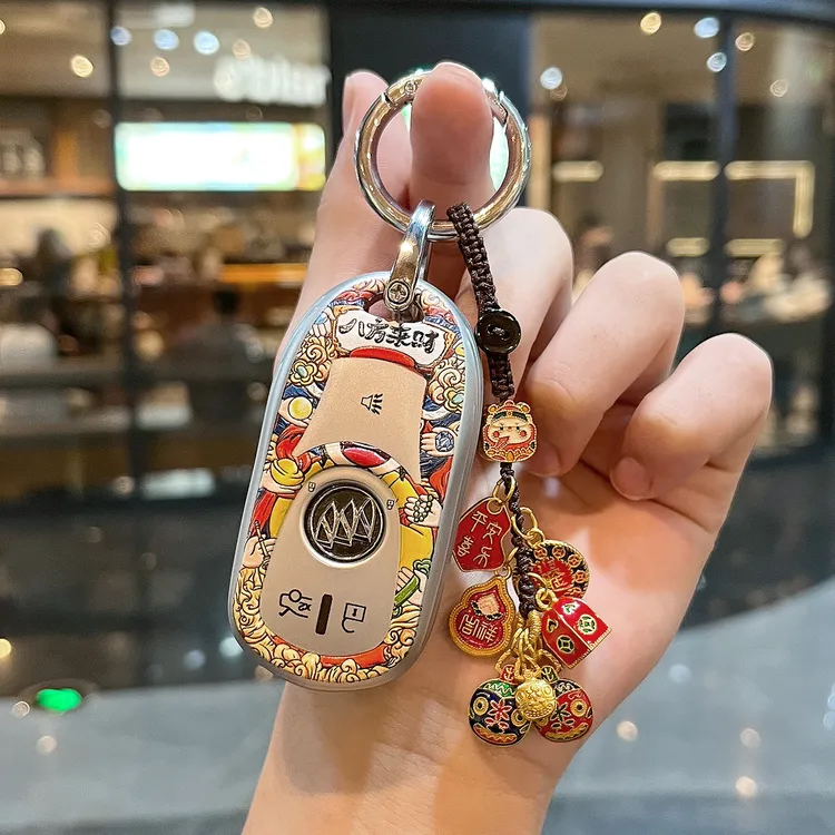 适用于别克君威钥匙套专用君越威朗昂科威GL6昂科旗车保护扣壳包