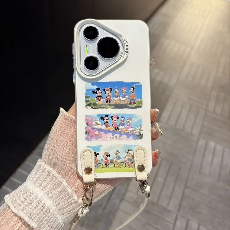 苹果/华为/oppo/vivo/小米 米奇的小伙伴适用pura70/80彩银手机壳