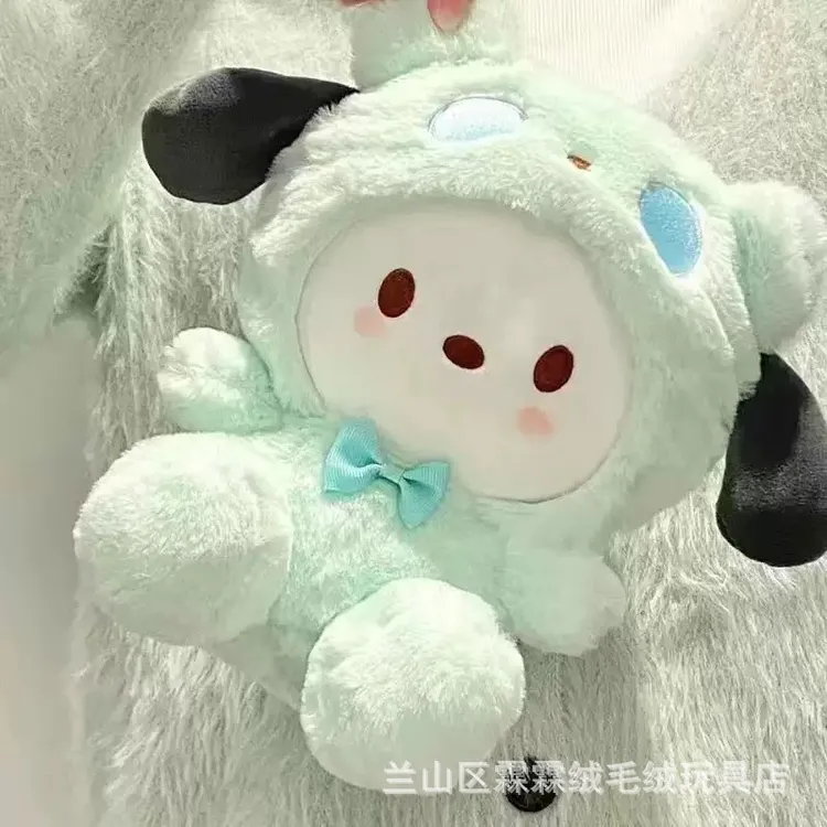 创意工艺品夏季桌面玄关电视柜酒柜摆设帕恰狗毛绒玩具公仔变身多