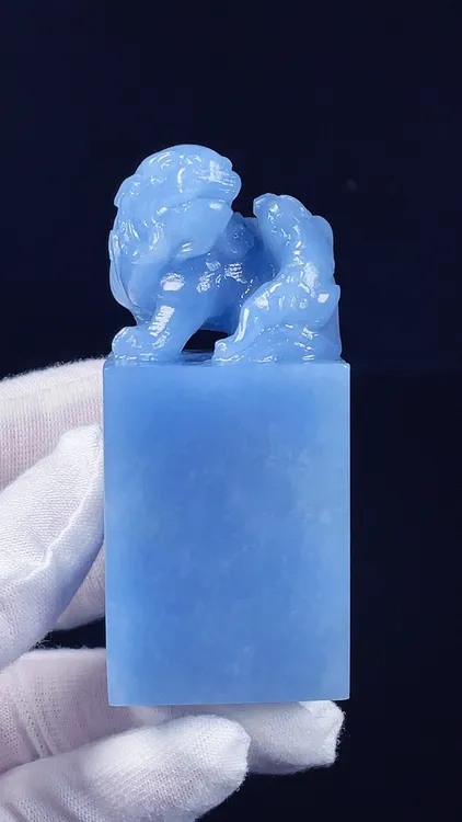 云南西峡蓝石瑞兽