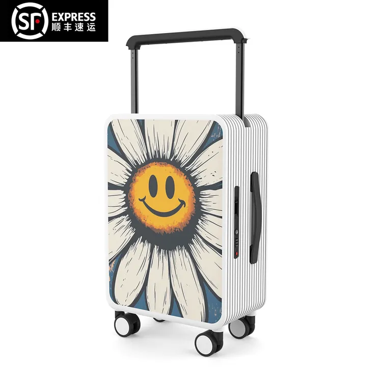2025新款行李箱可爱高颜值结实耐用可充电大容量旅行拉杆行李箱