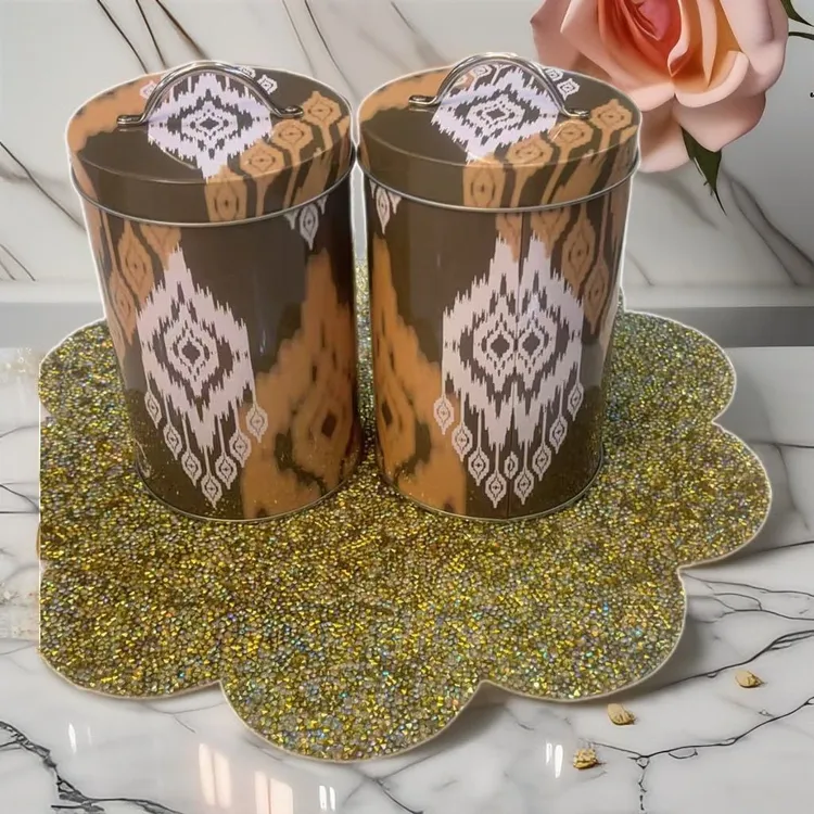 带礼盒储蓄罐盒装15*10盐罐罐子水杯欧若精灵风油壶