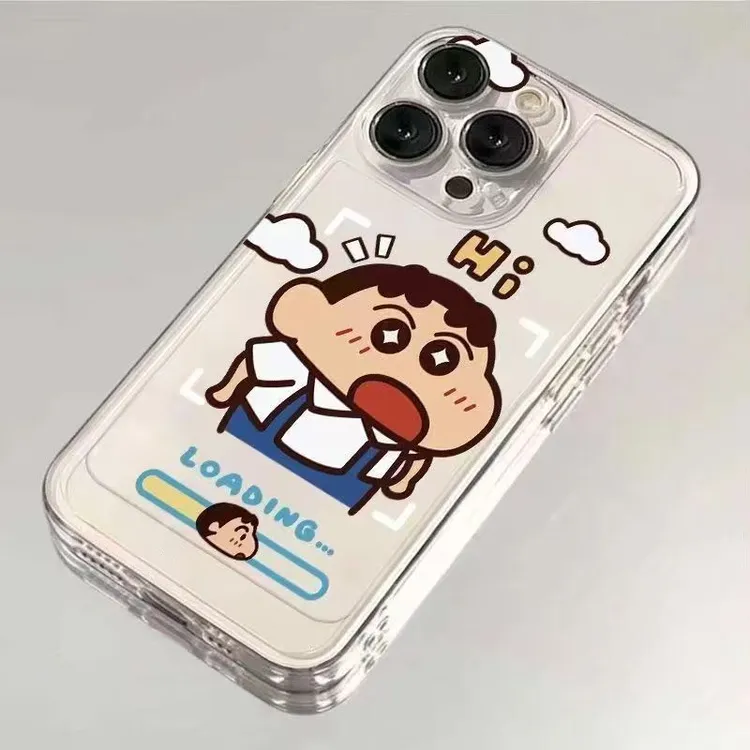 小新加载中适用iPhone16/15plus透明手机壳14/13华为OPPOvivo小米