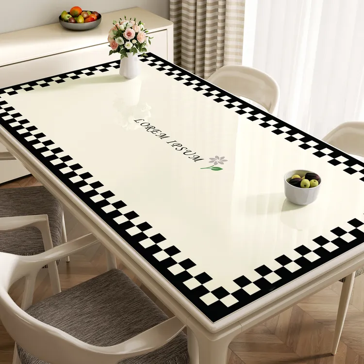 餐桌隔热垫pvc软玻璃茶几垫防水防烫防油免洗桌布台面桌垫保护垫