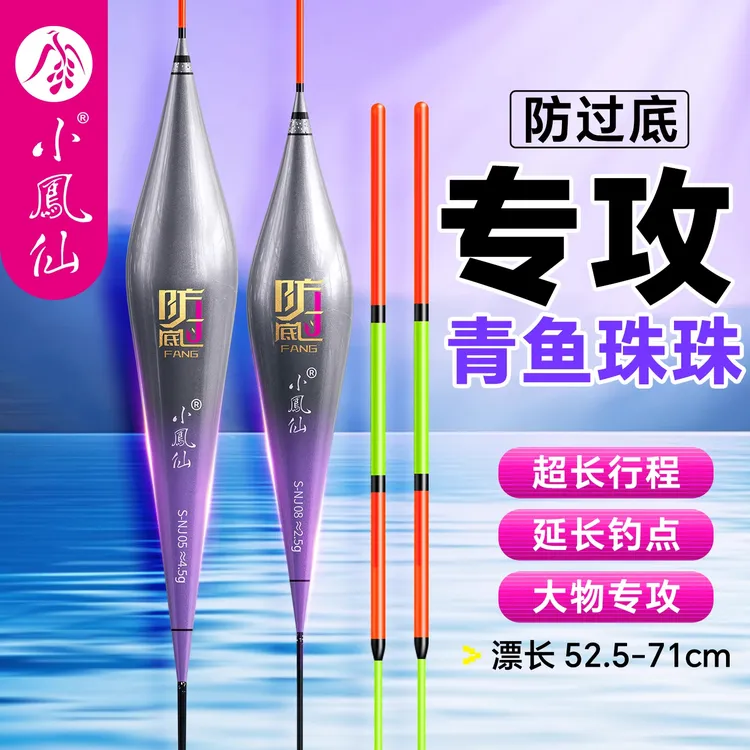 小凤仙青鱼浮漂珠珠行程大物鱼漂黑坑防过底纳米漂醒目大加粗浮标