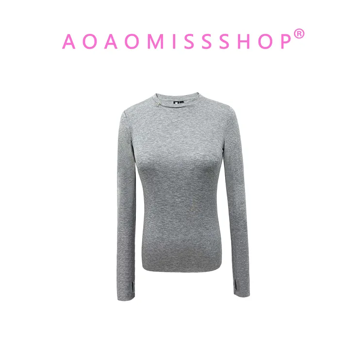 【圆领天丝羊毛】AOAOMISSSHOP鳌鳌家早秋打底衫46-3