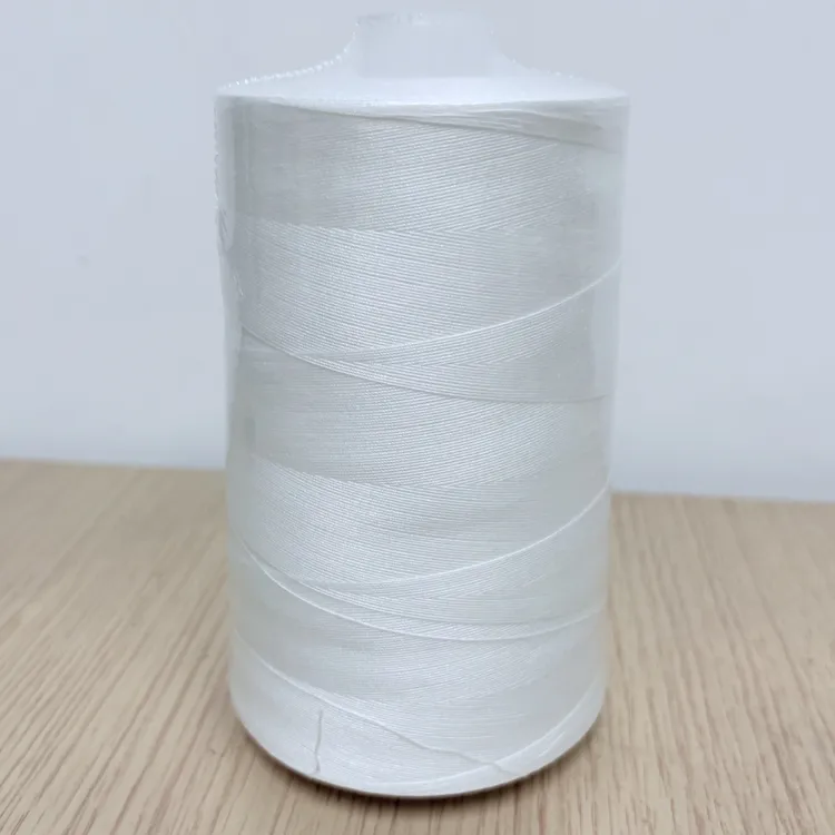 大卷粗线203牛仔白线缝棉被高速缝纫机线适合工厂家用