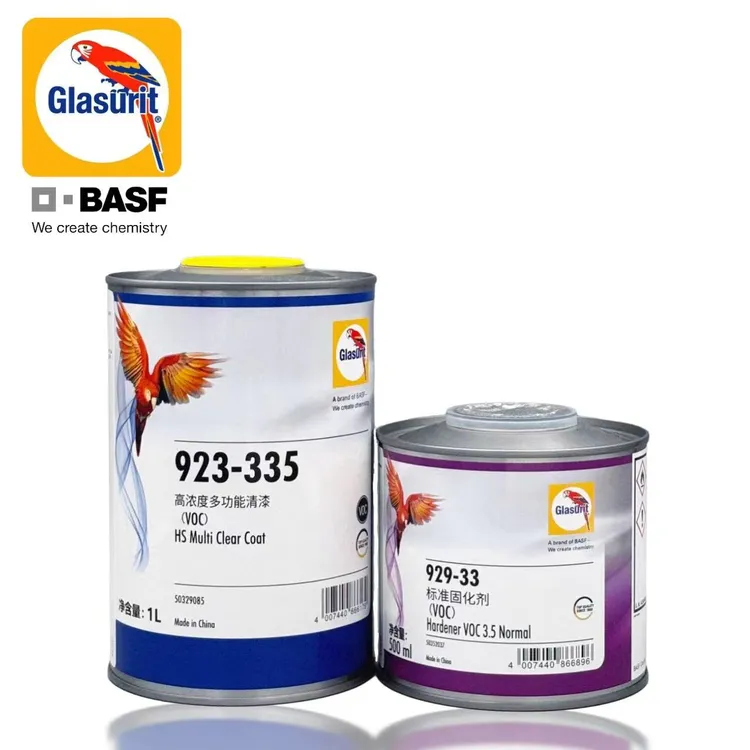 鹦鹉923-335清漆汽车清漆亮油抗划痕清漆鹦鹉335清漆高浓度多功能
