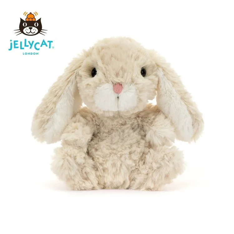 现货正品Jellycat米色甜美小兔米兔郁金香毛绒公仔娃娃兔子玩偶