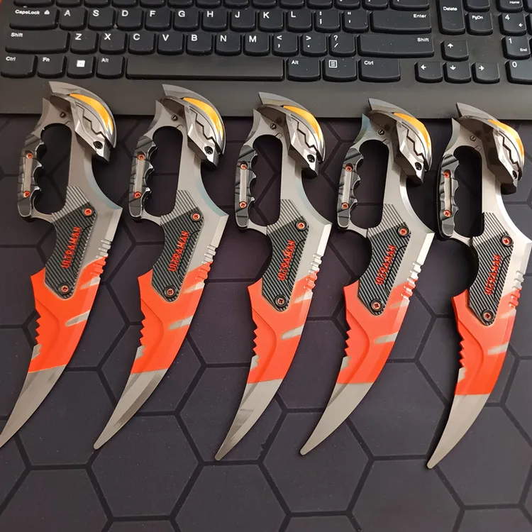 暗区周边武器模型 立体版贝利亚黄昏22CM爪刀金属模型合金玩具