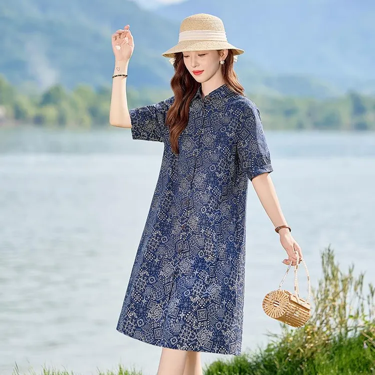 高级不撞款连衣裙女夏今年初夏穿搭今年流行爆款好看独特漂亮裙子