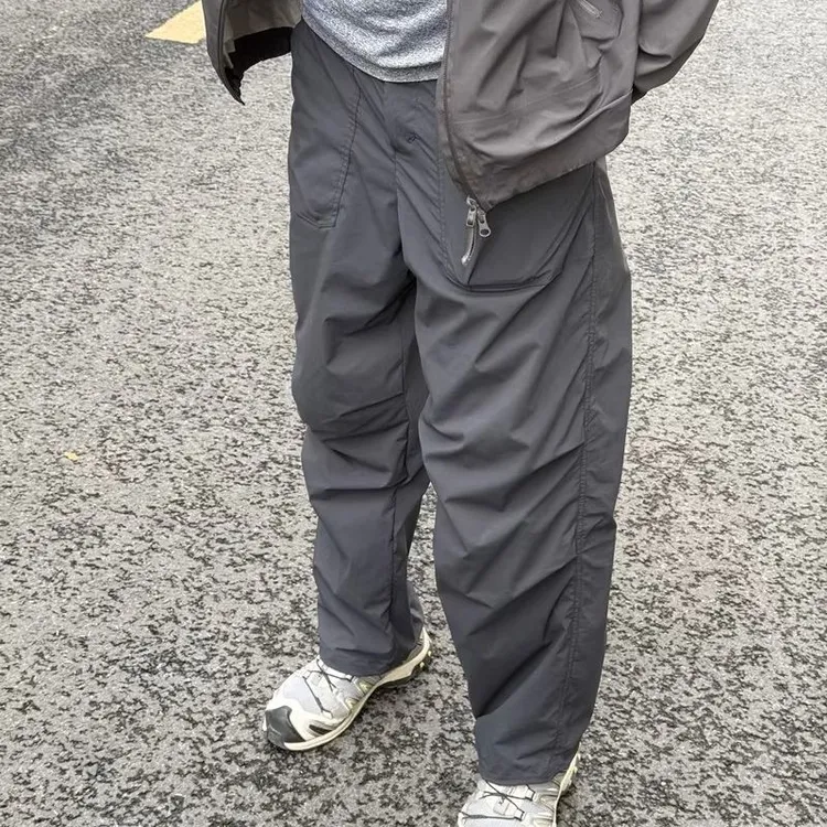 日单男女伞兵裤长裤休闲裤防晒裤轻薄运动裤户外裤子凉皮裤