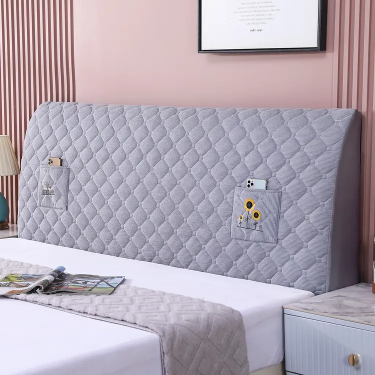 床头罩床头套防尘罩借鉴月床头罩通用床头罩木板软包通用款床头罩