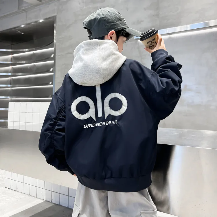 儿童装男童秋装夹克外套2025新款春秋款中大童秋季痞帅时髦衣服潮