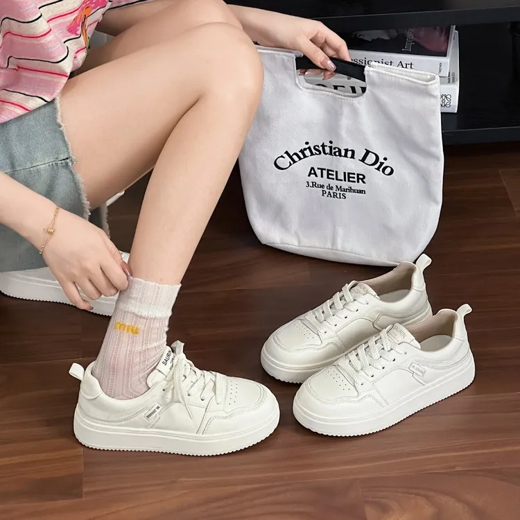 水果鞋厚底小白鞋运动板鞋百搭夏季学生ins韩版时尚休闲鞋单鞋