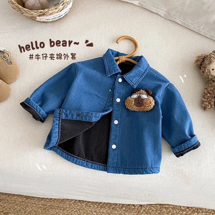 儿童长袖保暖衬衫2025新款冬季男童爆款加绒加厚衬衣宝宝冬装上衣