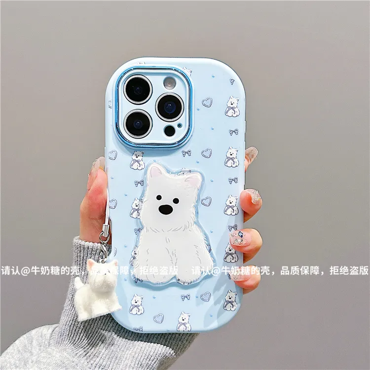 金属小胖妹适用苹果17/iPhone/华为荣耀/VIVO/OPPO/小米手机壳潮