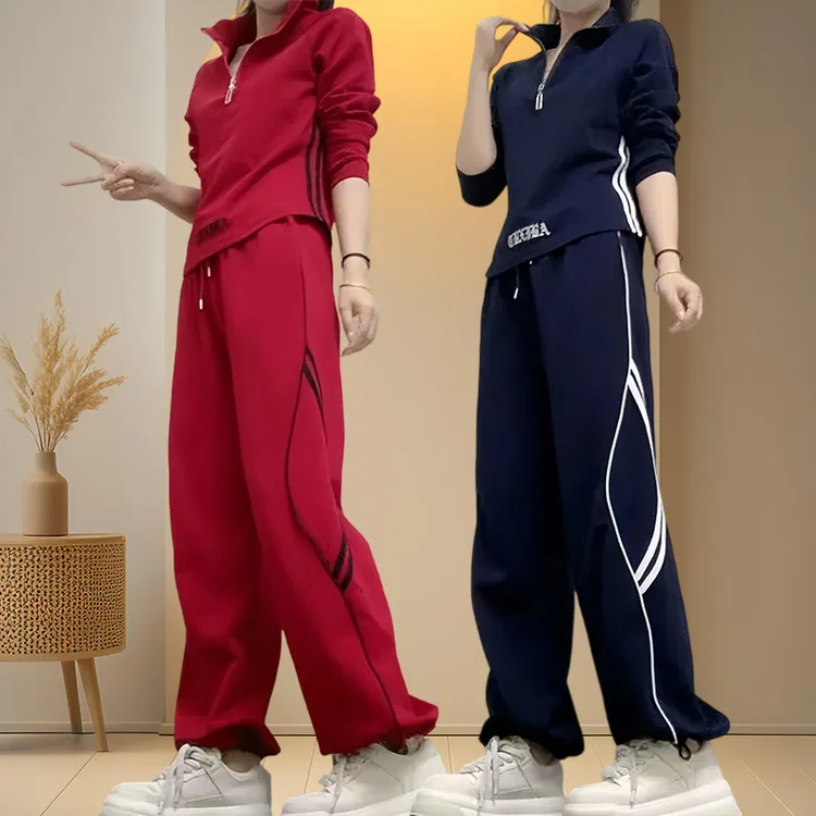 痞帅炸街风女装裤子女款爆款2025新款韩版宽松高腰显瘦阔腿休闲裤