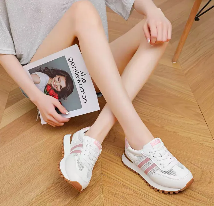 品牌撤柜捡漏清仓断码女鞋休闲运动鞋透气飞织网面跑步鞋