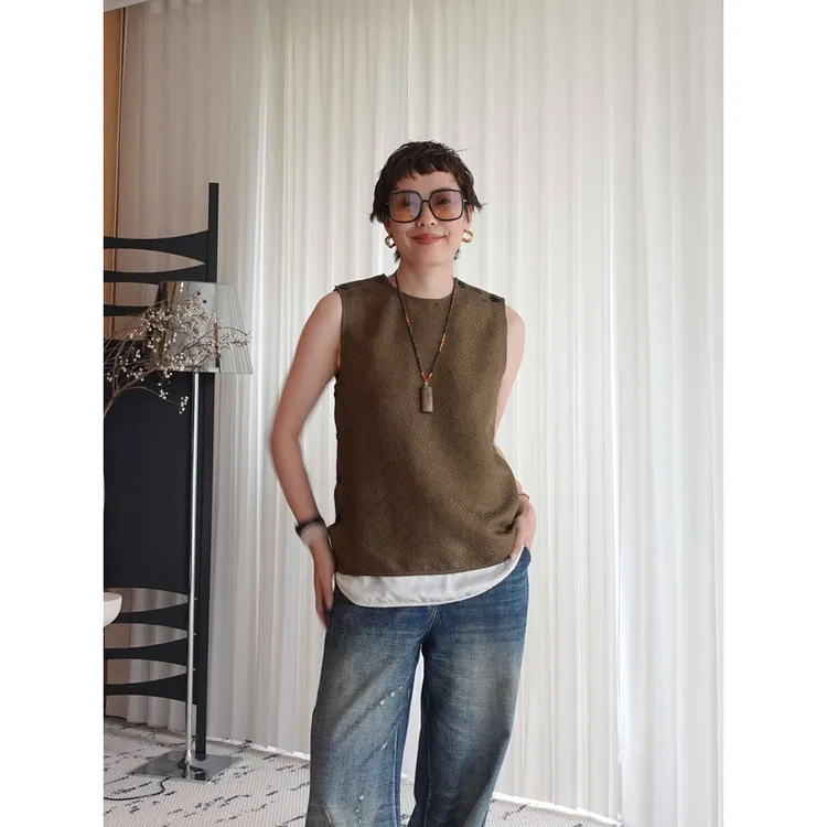 【开运密码】LIY万字纹老料马甲