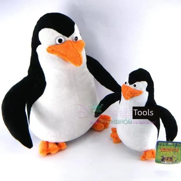 马达加斯加可爱企鹅宝宝毛绒玩具玩偶生日新年圣诞节情人节礼物礼