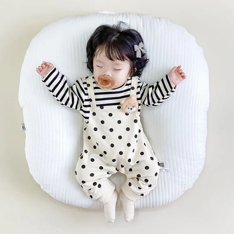 新生婴儿衣服女宝宝秋装棉超萌可爱公主3-6个月连体衣春秋套装