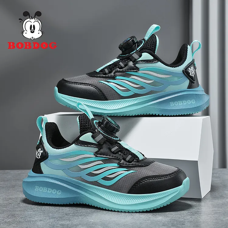 巴布豆儿童运动鞋男童鞋6-12岁秋季新款小孩鞋子中大童专业跑步鞋