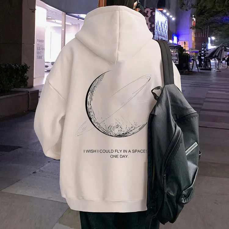 顶瓜瓜300斤大码美式复古街头连帽卫衣男女秋冬宽松显瘦重磅上衣