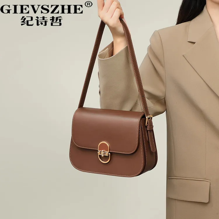 【七夕节礼物送女友】纪诗哲包包女款爆款2025新款时尚百搭气质女包