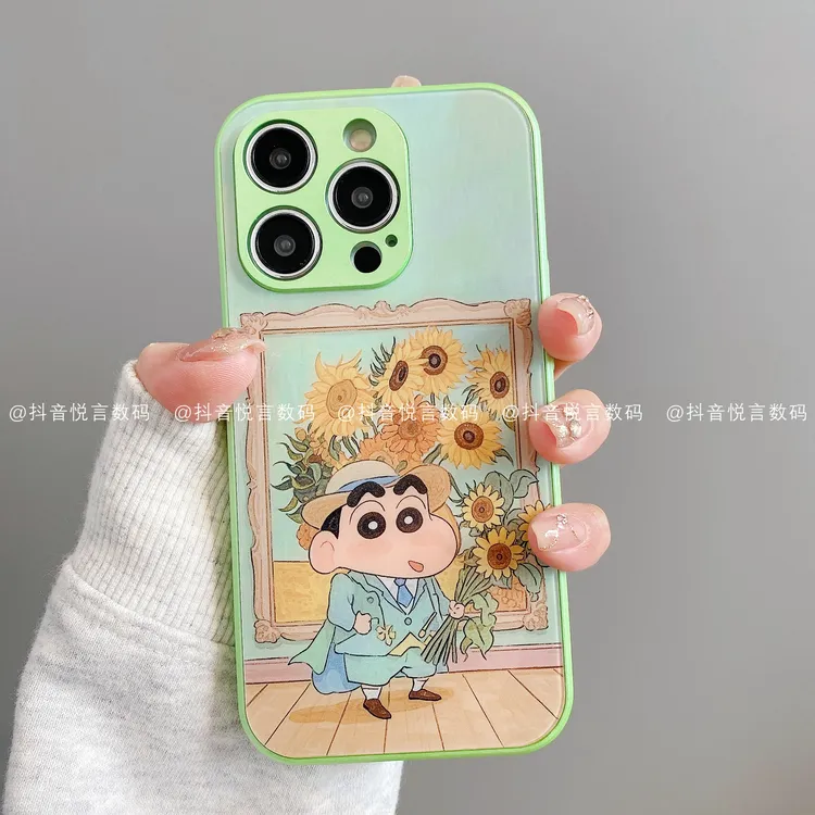 金属玻璃适用iphone16promax苹果15/14/13/12华为小米手机壳小新
