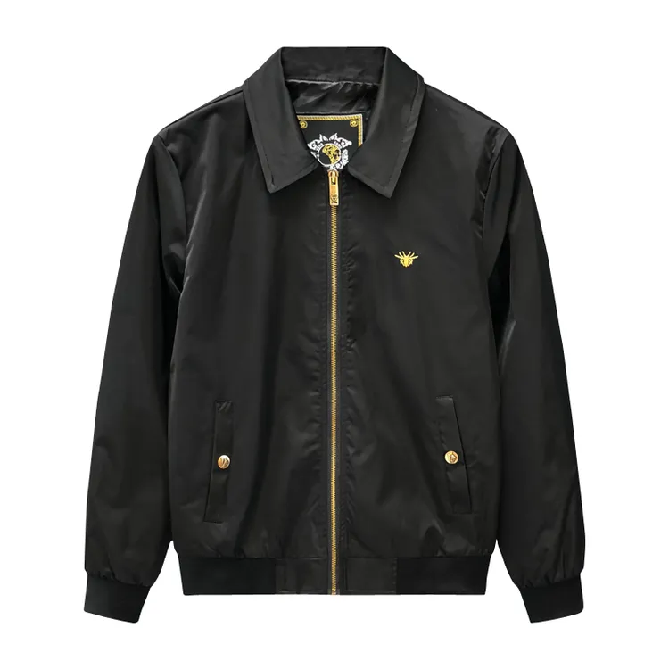 LEROLEHAR成熟稳重男装夹克外套男潮牌休闲秋装上衣时尚秋季新款