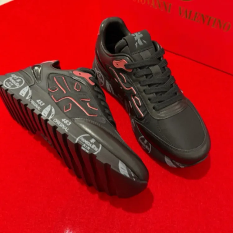 新品爆款高档斯丹sidan品牌男鞋2025新款百搭潮牌米字鞋透气休闲