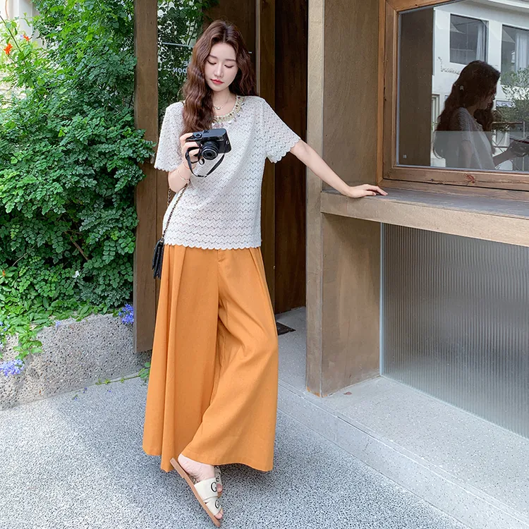 流苏夏季蕾丝上衣半身裙套装女夏新款绝美超火流行减龄两件套