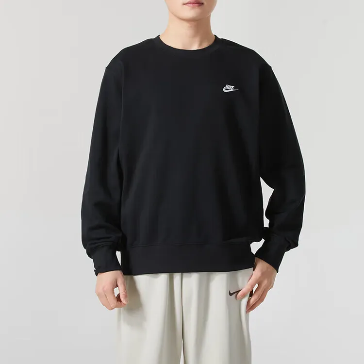 NIKE/耐克男子卫衣25夏季跑步训练运动服ins潮时尚针织圆领