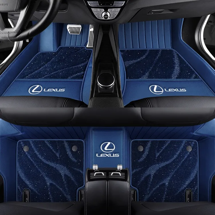雷克萨斯ES200 CT200H NX260 RX300 LX570汽车脚垫全包围真皮专用