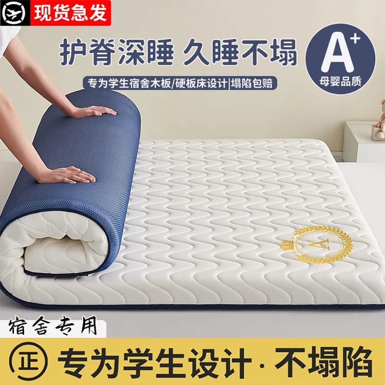 床垫宿舍学生专用软垫秋冬款家用1.2米0.9米高中住校单人床垫租房